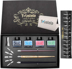 Calligraphy Set For Beginners, 3 Calligraphy Pens, 4 Ink Bottle 15ml, 20 - Image 2
