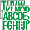 Bemeol 30 Sheets Large Letter Stickers 4 Inch Alphabet Letter Stickers Self by Bemeol