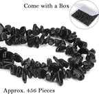 456 PCs Natural Chip Stone Beads, 5-8mm Irregular Multicolor Gemstones Loose - Image 4