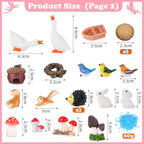 93 Pcs Fairy Garden House Resin Accessories Fairy Elves Kit Miniature Fairy - Image 4
