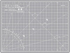 Elan Cutting Mat A4 Gray, Self Healing Cutting Mat 9x12 Inch, 5-Ply Craft Board by Elan