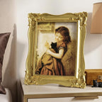 Cuspin 8x10 Vintage Gold Picture Frame, Ornate Antique Resin Photo Frame | 8 by - Image 2