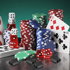 Maitys 24 Pcs Plastic Game Piece Card Stands Holder Plastic Board Pieces - Image 6