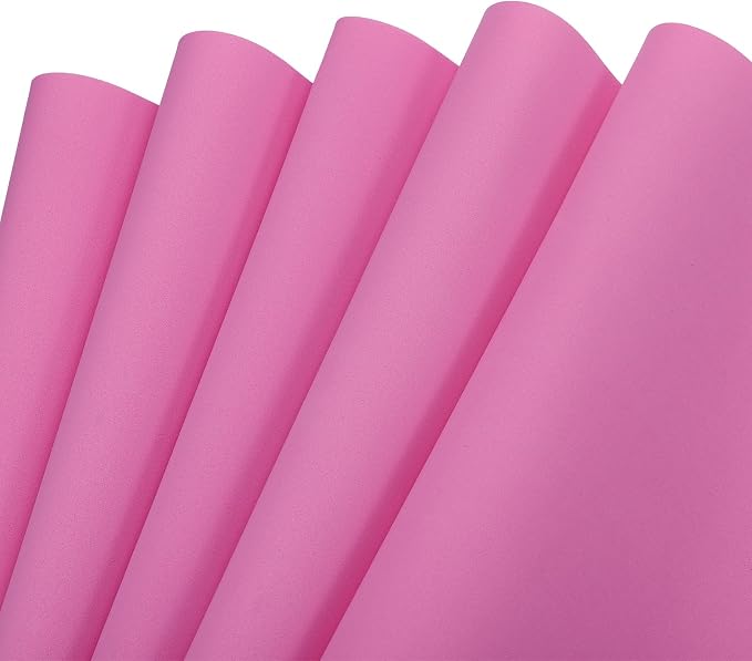 MECCANIXITY EVA Foam Sheets Rose Red 19.7 Inch x 19.3 Inch 1mm Thick Crafts by MECCANIXITY