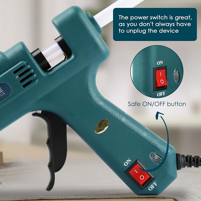 Fireproof 100W Hot Glue Gun Kit Glue Gun - Image 4