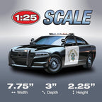 AMT 2021 Dodge Charger Police Pursuit 1:25 Scale Model Kits - Image 4