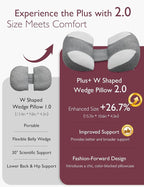 Momcozy Plus W Shaped Pregnancy Pillow - Image 3
