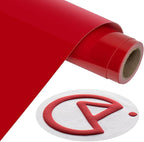 Aoder Red Heavy Duty Puff Vinyl Heat Transfer by AoderDTFTransferFilm