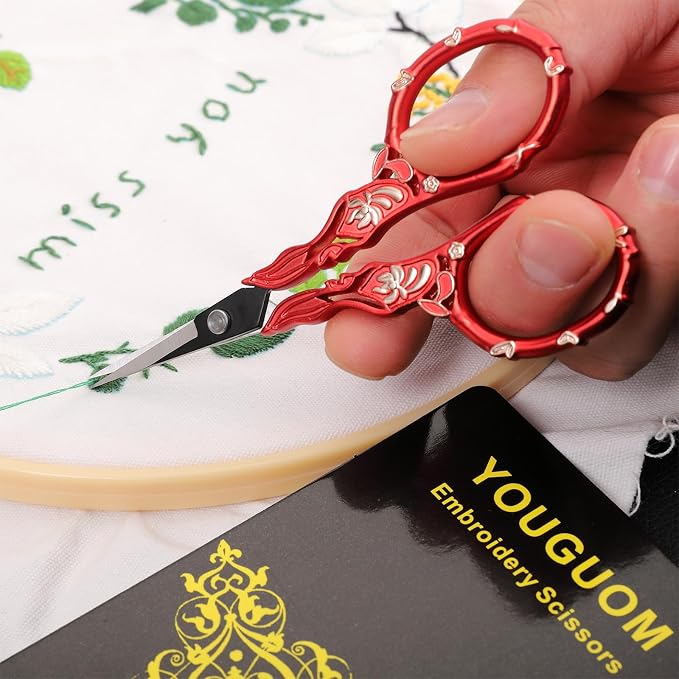 YOUGUOM Antique Embroidery Scissors - Image 5
