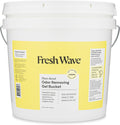 Fresh Wave Odor Removing Gel Bucket, 15.5 lb. (248 oz.) | Lemon Scent Refill | Odor Absorbers for Home | Safer Odor Relief | Natural Plant-Based Odor Eliminator | For Cooking, Trash & Pets