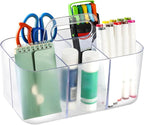Multiuse Caddy Organizer with Handle, Portable Plastic Tote Bin - Image 9