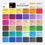 ARTISTRO Acrylic Glass Markers for Wine Glasses and Drinkware, Vibrant Paint - Image 3