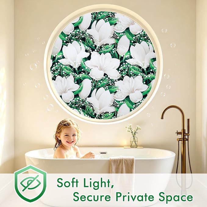 SOMWISE Frosted Glass Window Privacy Film - Image 3