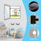 Kids Art Frames, 10x12.5 Front Opening Kids Artwork Frames Changeable, Holds 50 - Image 7