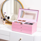 ProCase 3-layer Sunglasses Storage Organizer, 18 Slots Leather Sunglass Box - Image 7