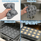 Semi Sphere Silicone Mold for Chocolate Truffles, 30 Cavities for Ice Cubes - Image 7