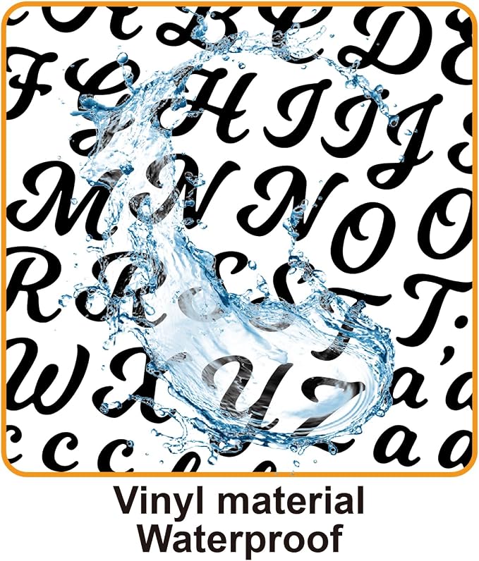 3040Pcs 20 Sheets Small Letter Number Stickers, 0.5inch Colorful Self-Adhesive - Image 5