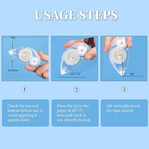 Upgrade 3X Longer Glue Tape, Photo-Safe Acid-Free Scrapbook Tape, Scrapbook and - Image 6