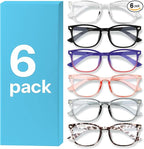 MIGSIR 6 Pack Blue Light Blocking Glasses by MIGSIR