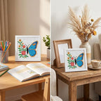 WUSARPLY Butterfly Stamped Cross Stitch Kits - Image 4