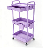 REBECAT 3 Tier Rolling Cart by REBECAT