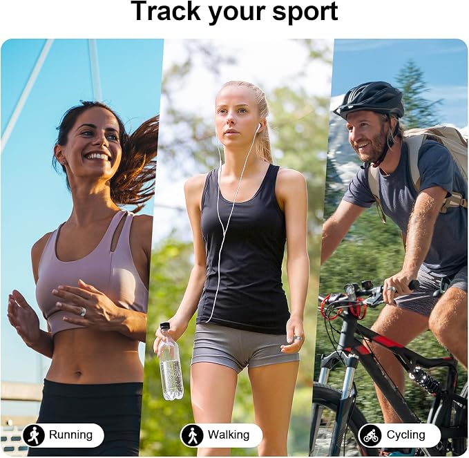 Gen 1 Smart Ring for Health Tracking, Non-Standard Ring Sizing, Compatible Gen - Image 5