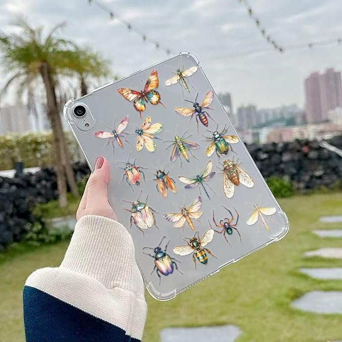 50Pcs Clear PET Insect Aesthetic Stickers - Image 6