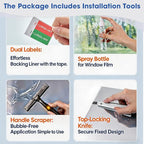 Coavas Window Privacy Film Daytime See Out Not in, 83% UV Blocking Heat Control - Image 5