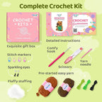 Mewaii Crochet Kit for Beginners Level 1 - Image 4