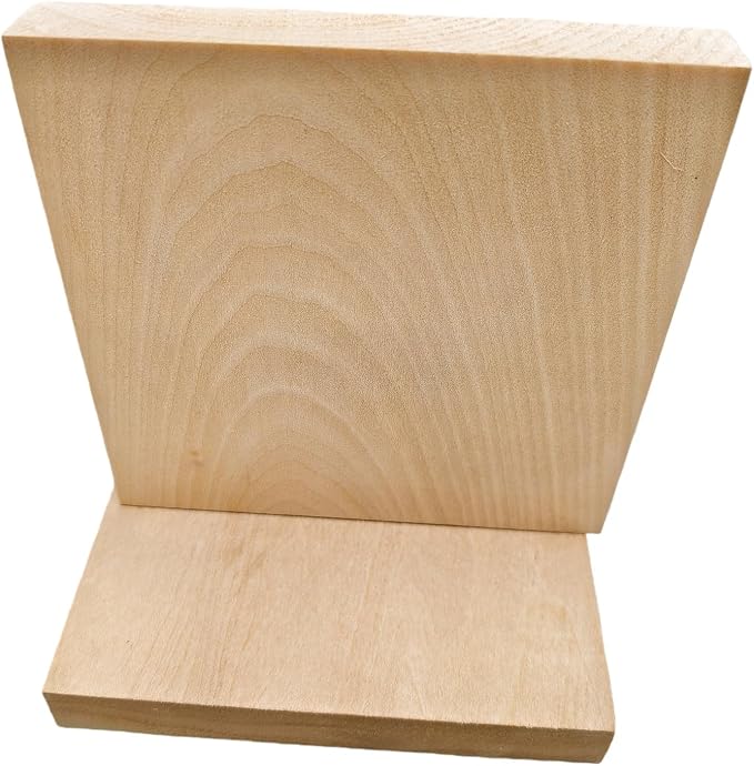 2PCS Unfinished Basswood Blocks - Image 5