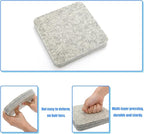 Nicunom 3 Pack Needle Felting Mat, Natural Wool Needle Felting Pad, Thick and - Image 4