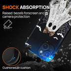 Case for iPhone 13/14, Scratch Resistant Hybrid Double Layer Hard Shell，Lace - Image 4