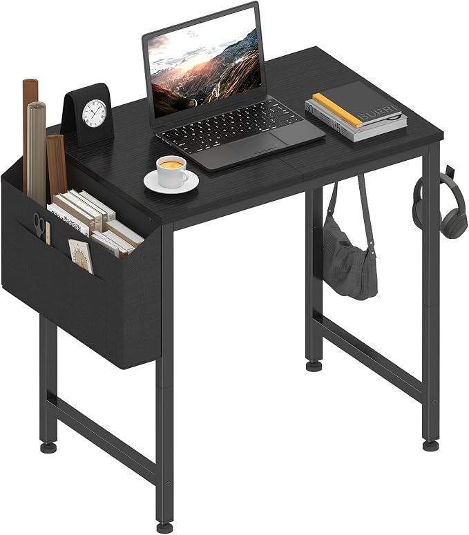 Lufeiya Small Desk for Small Spaces, 24 Inch Kids Girls Study Writing Mini by LUFEIYA