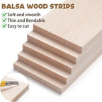 Balsa Wood Sheets 1/2" Thick, Unfinished Wooden Boards lumber - Image 4
