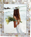 Natural White Picture Frame 8x10, Wedding Picture Frame, Wall Hanging or by GIFTME5