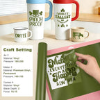 Gatichetta Green Vinyl Army Green Self Adhesive Vinyl Craft Permanent Vinyls - Image 5