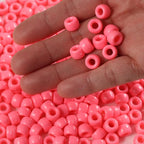 1000 Pcs Acrylic Pony Beads 6x9mm Bulk - Image 6