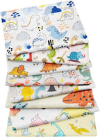 Aubliss 8pcs Fat Quarter Fabric Bundles 100% Cotton 20'' x 20'' Quilting Cotton by Aubliss