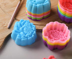 Reusable Silicone Baking Cups, 2 Inch Mini Size Silicone Cupcake Liners - Image 5