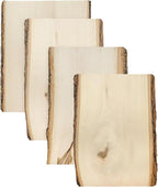 Foggy Bottom Woodworks Rustic Live Edge Basswood Planks, 0.69 X 7 to 9 X 11 by Unknown