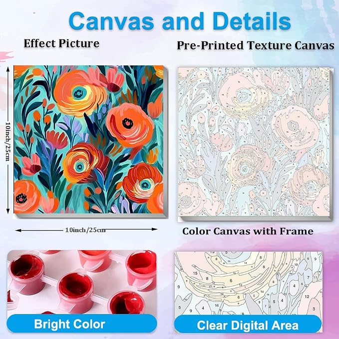 Artunion Framed Paint by Numbers Kit - Image 3