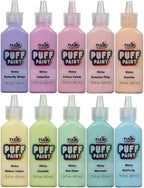 TULIP Puff Paint Pastel Colors 10-pack, Nontoxic & Waterproof Craft Paint - Image 3
