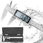 Digital Caliper, IP54 Waterproof Stainless Steel Caliper Measuring Tool by Louisware