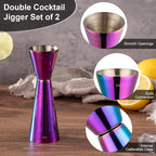 Briout Jigger for Bartending, Double Cocktail Jigger Japanese Premium 304 Food - Image 2