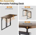 JOYMOOP 31.5" Folding Desk - Image 6
