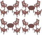 Garneck 4Sets Miniature Dollhouse Furniture Set: Dollhouse Kitchen Table and by GARNECK