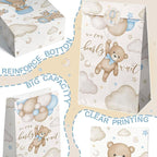24 Pack Teddy Bear Baby Shower Bags, We Can Bearly Wait Baby Shower Bags - Image 4