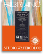 Fabriano Studio Watercolor Pad, 140 lb., 12 Sheets by Fabriano