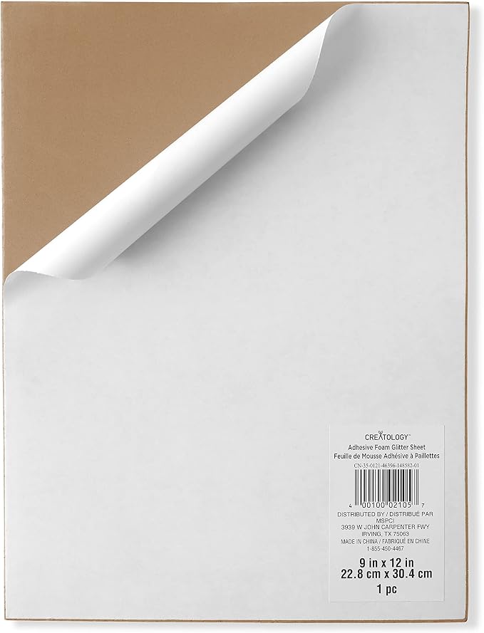 Creatology 9" x 12" Glitter Foam Sheet, 24 Pack by Creatology