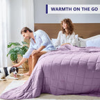 yescool Weighted Blanket for Adults Cooling Heavy Blanket for Sleeping Perfect - Image 4